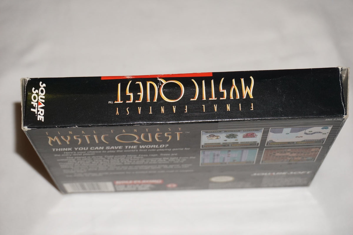Final Fantasy Mystic Quest (Super Nintendo SNES) Complete in Box CIB