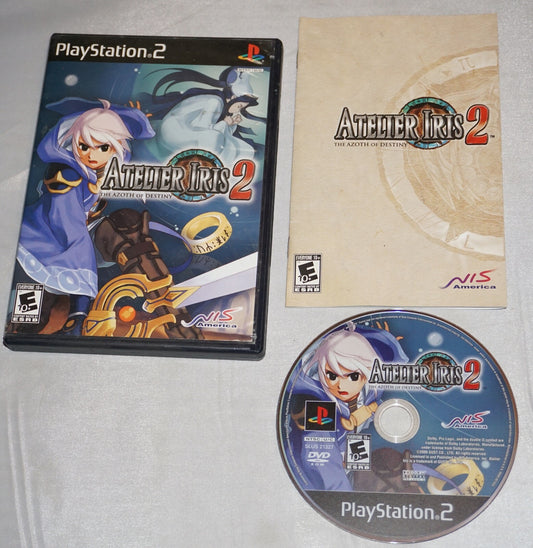 Atelier Iris 2 The Azoth of Destiny (Sony Playstation 2 ps2) Complete