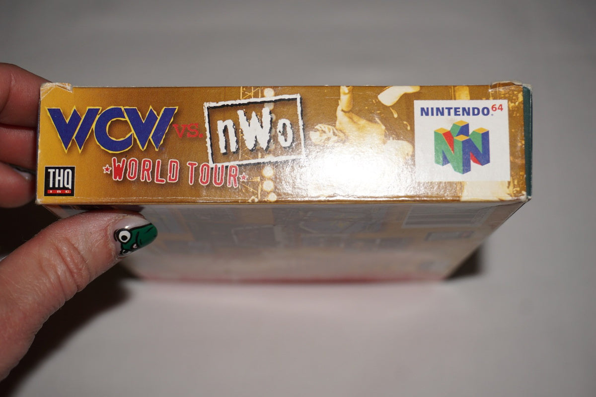 WCW Nwo World Tour (Nintendo 64 N64) Complete in Box CIB