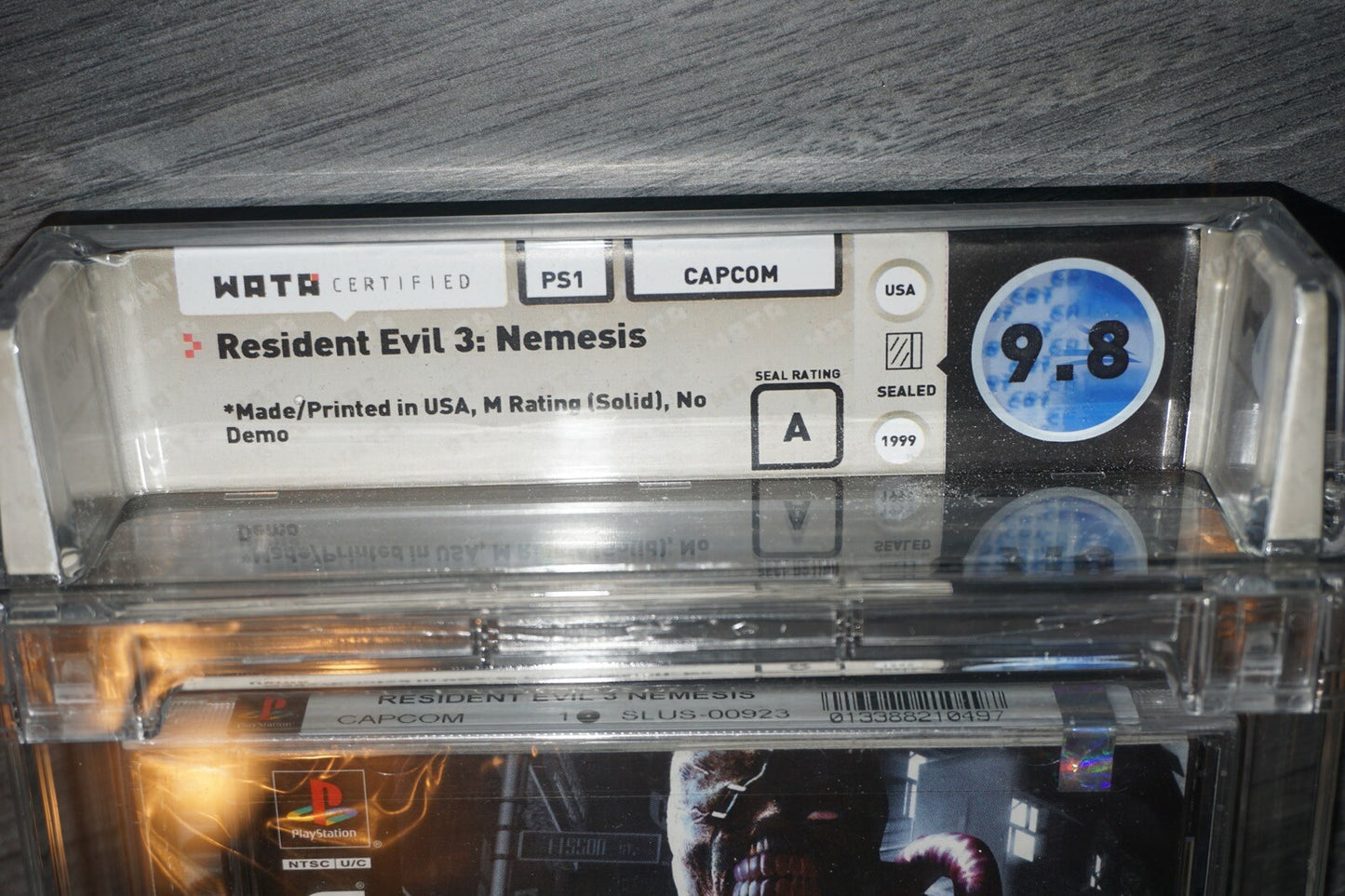 Resident Evil 3 Nemesis (Playstation 1 ps1) Wata 9.8 A NEW Factory Sealed