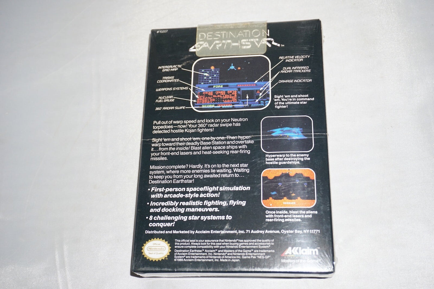 Destination Earthstar (Nintendo NES) NEW Factory Sealed