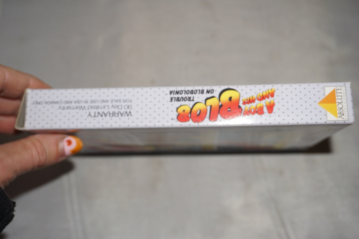 A Boy And His Blob (Nintendo NES) Complete in Box CIB