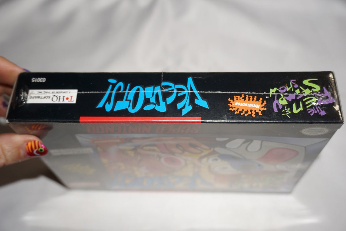 Ren & Stimpy Show Veediots (Super Nintendo SNES) NEW Sealed