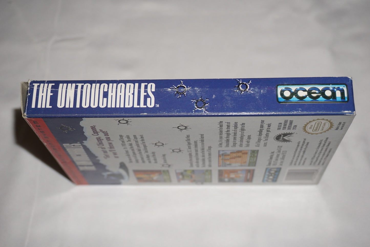 Untouchables Blue Variant (Nintendo NES) Complete in Box CIB
