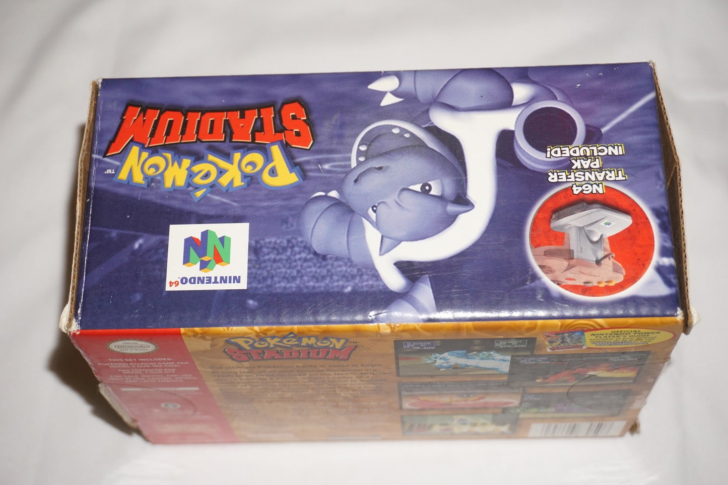 Pokemon Stadium 1 (Nintendo 64 N64) Complete in Box CIB Blockbuster