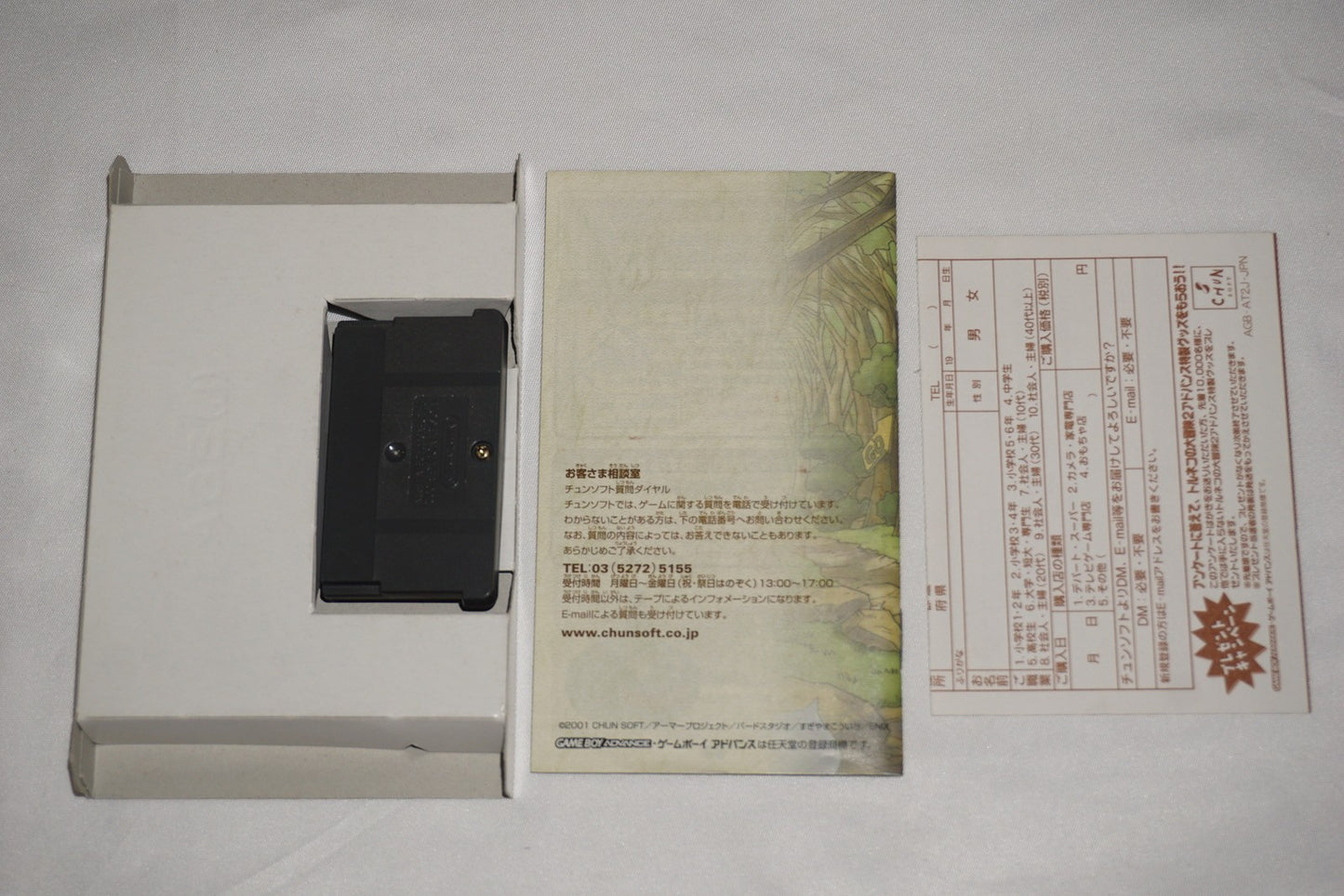 Torneko no Daibouken 2 (Game Boy Advance GBA GameBoy) Complete CIB Japan