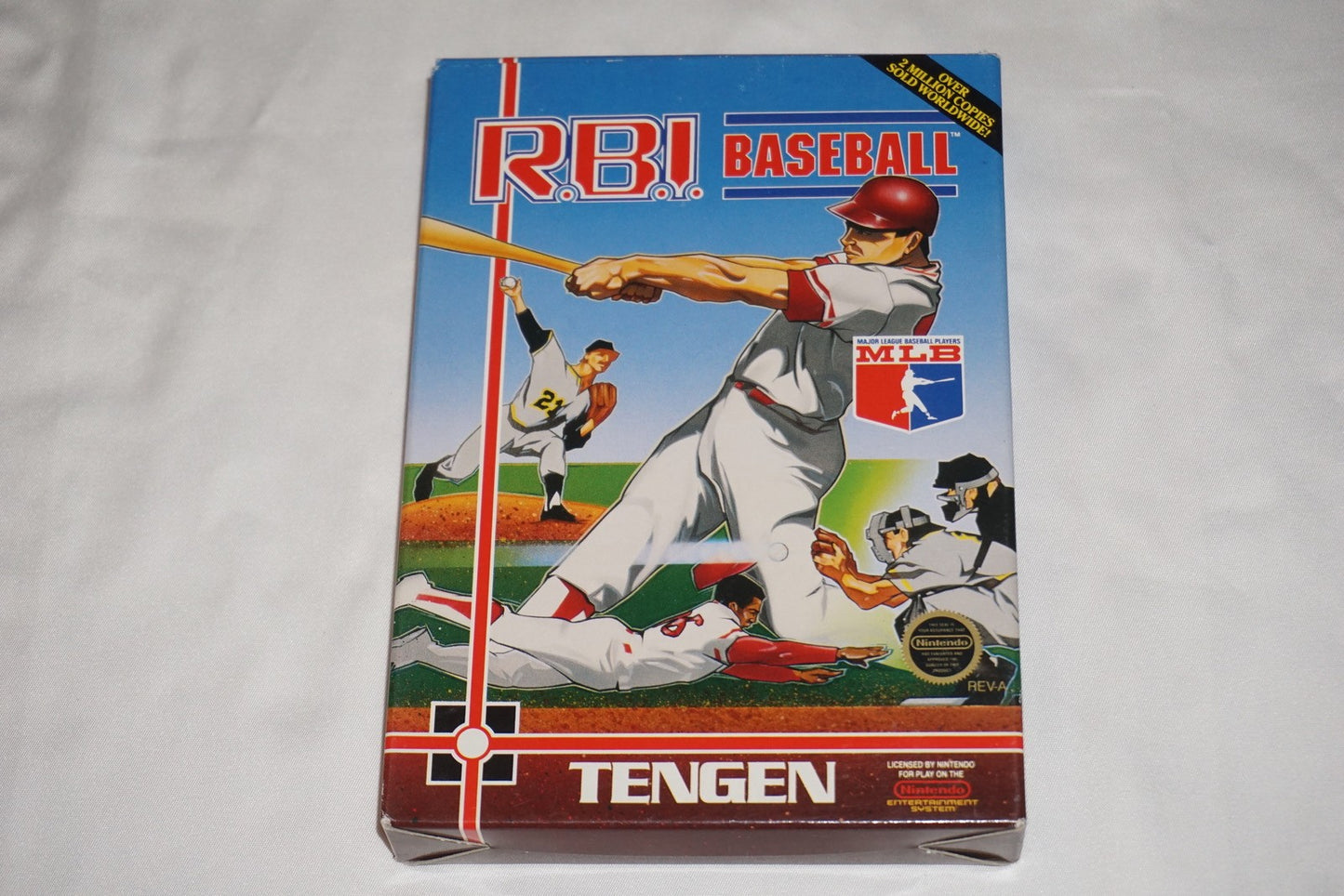 R.B.I Baseball 1 RBI Tengen (Nintendo NES) Complete in Box CIB