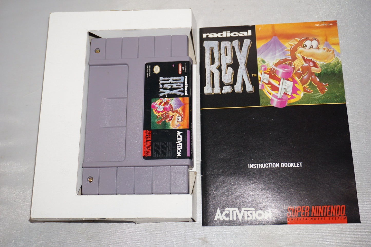 Radical Rex (Super Nintendo SNES) Complete in Box CIB