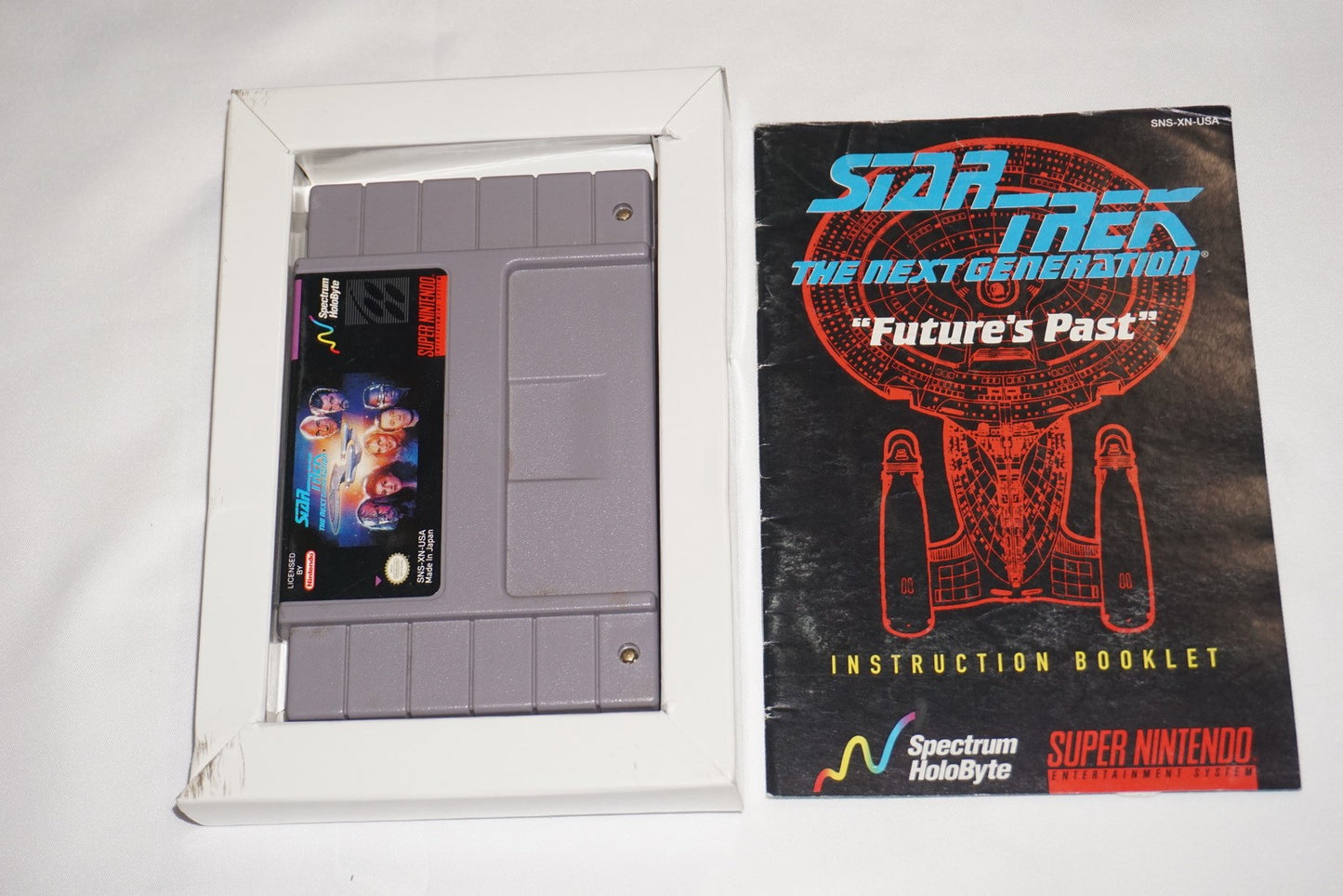 Star Trek: The Next Generation (Super Nintendo SNES) Complete in Box CIB