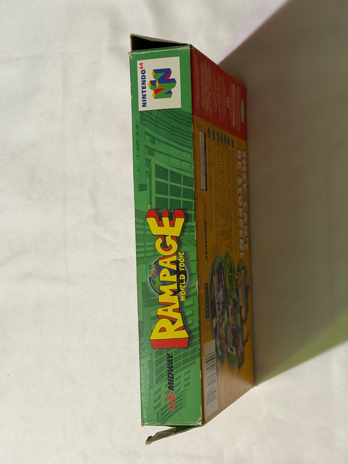 Rampage World Tour (Nintendo 64 N64) Complete in Box w/ Reg CIB
