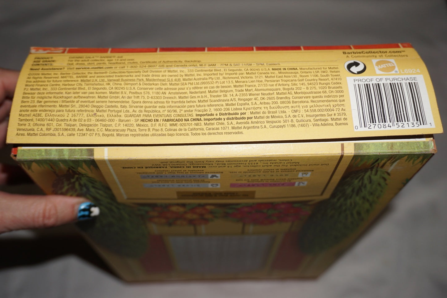 Vintage 2006 Mattel Gold Label Evening Gala Barbie #L6924 Mattel NEW