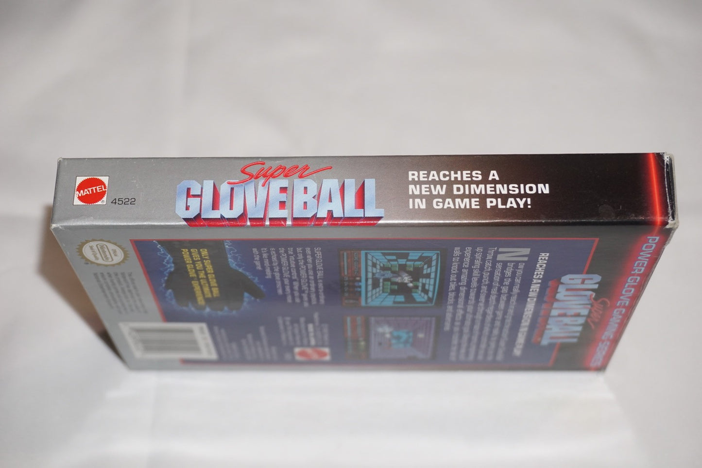 Super Glove Ball (Nintendo NES) Complete in Box CIB