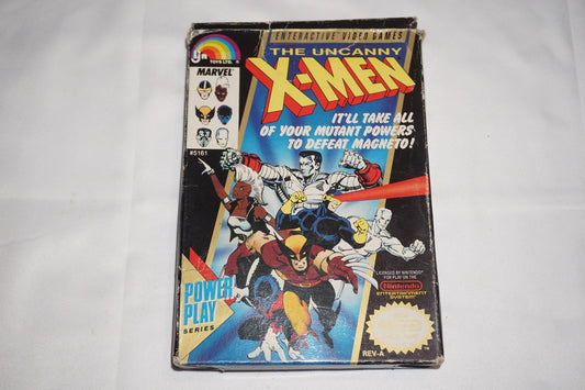 X-Men Uncanny (Nintendo NES) Complete in Box CIB