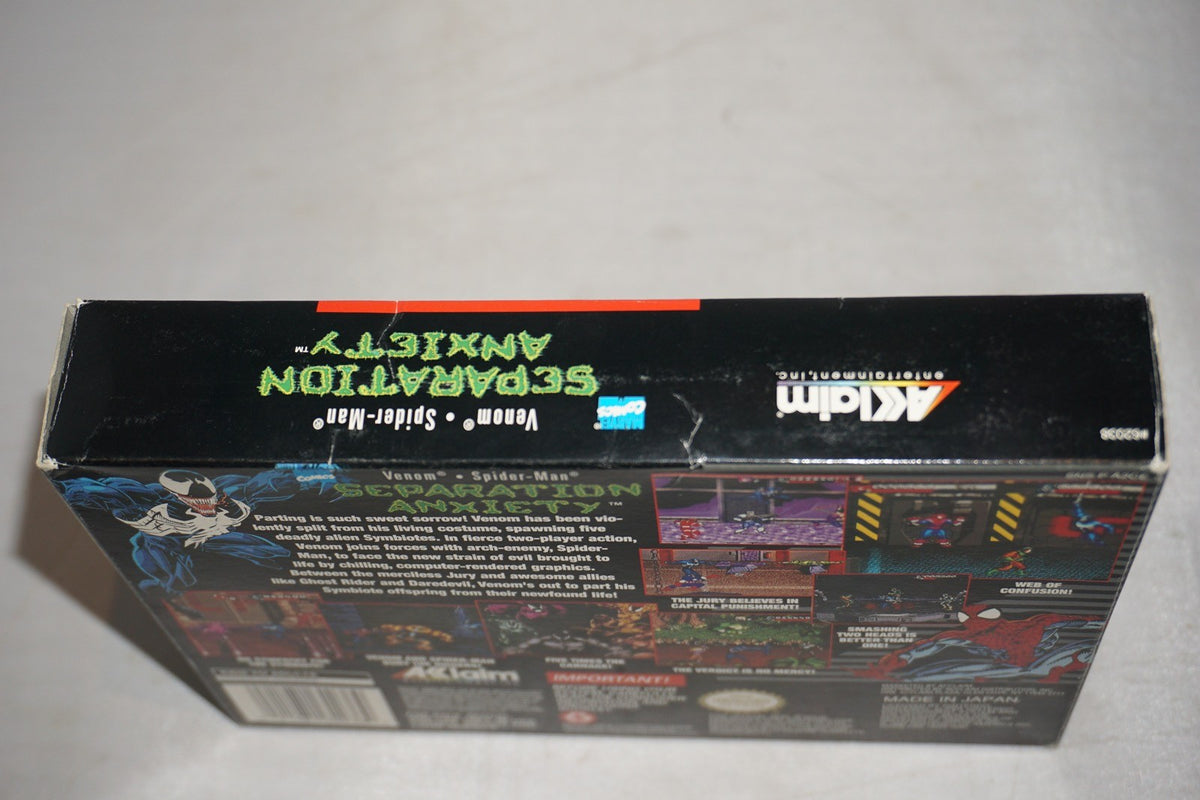 Seperation Anxiety (Super Nintendo SNES) Complete in Box CIB