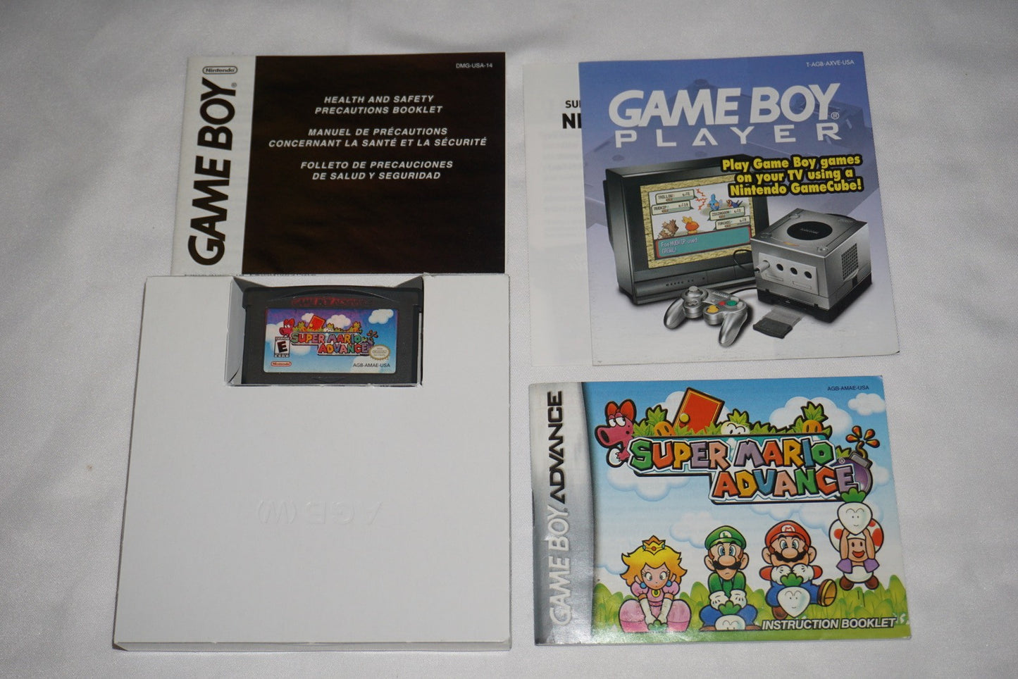 Super Mario Advance 1 PC (Game Boy Advance GBA) Complete in Box CIB