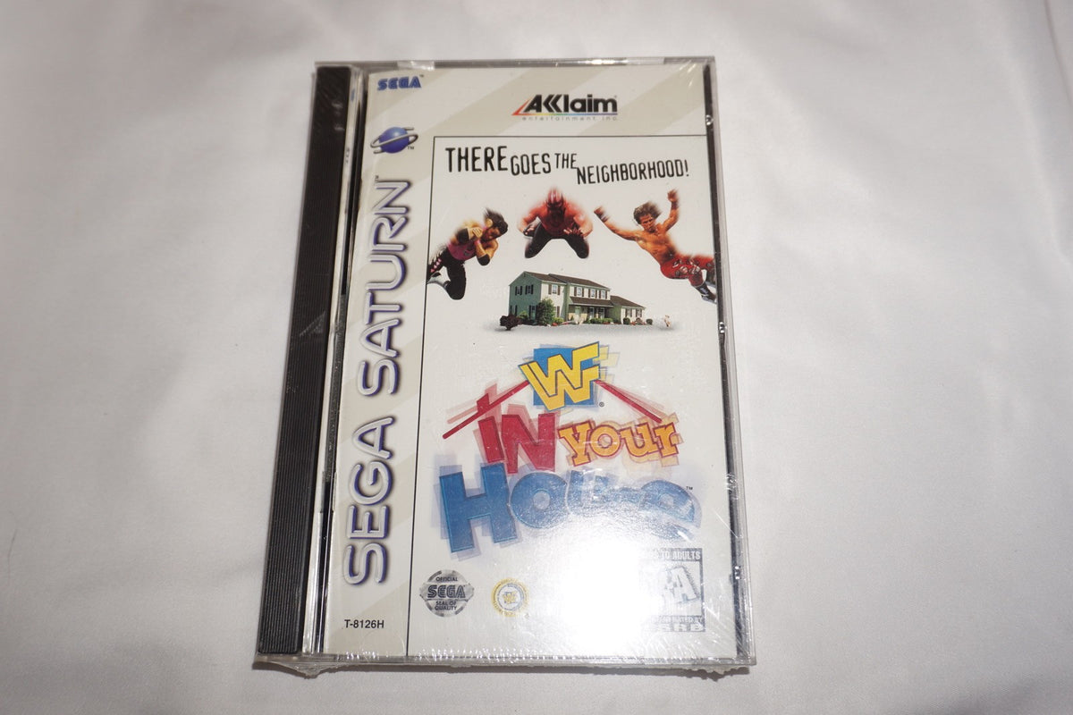 WWF In Your House WWE (Sega Saturn) NEW Sealed