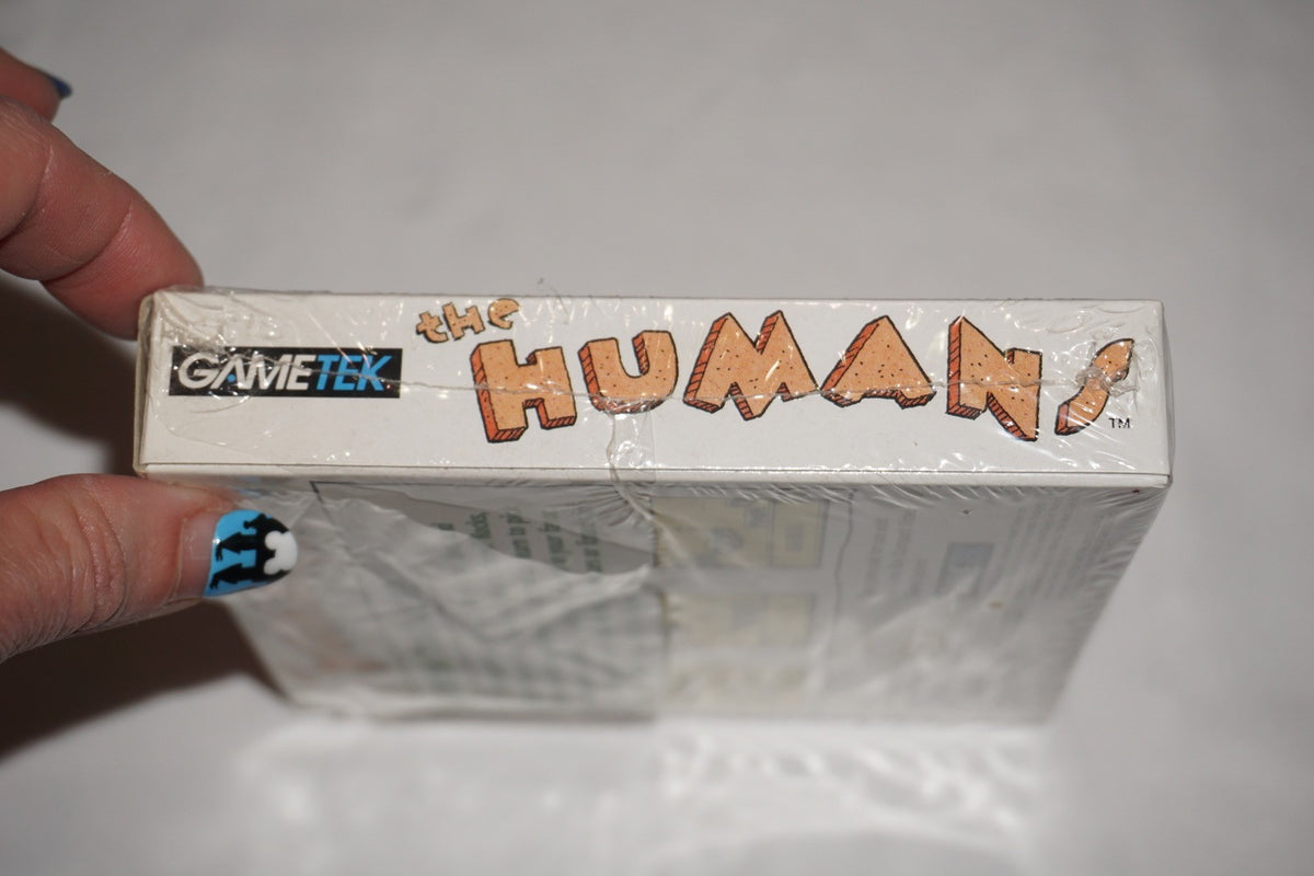 Humans (Nintendo Game Boy) Complete in Box w/ Poster CIB