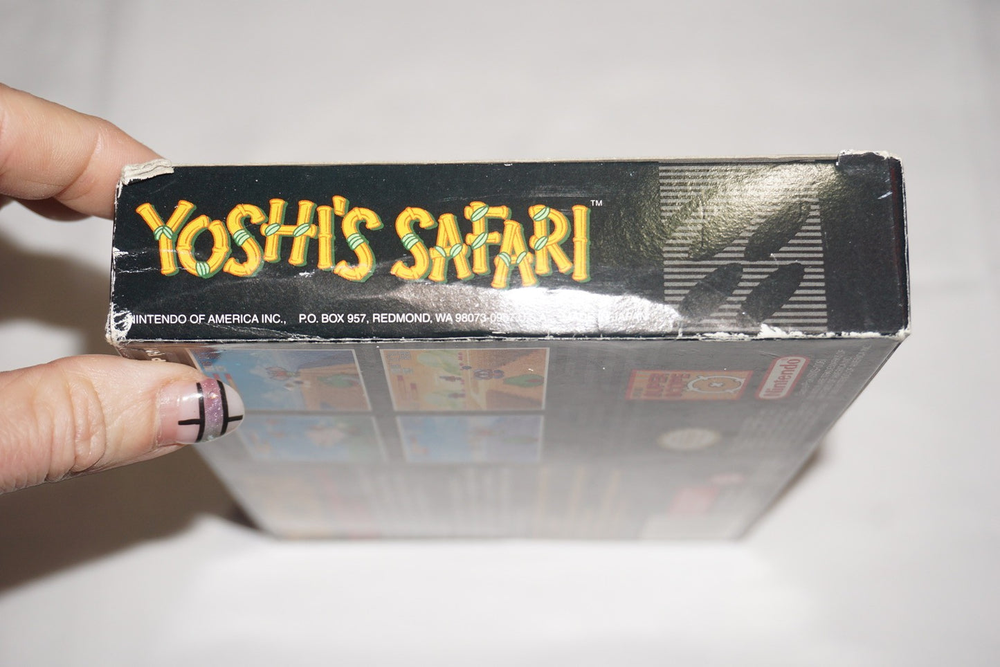 Yoshi's Safari (Super Nintendo SNES) Complete in Box CIB