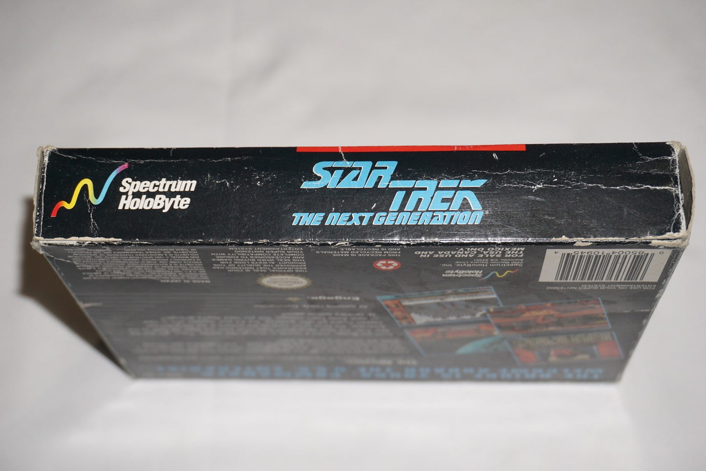Star Trek: The Next Generation (Super Nintendo SNES) Complete in Box CIB