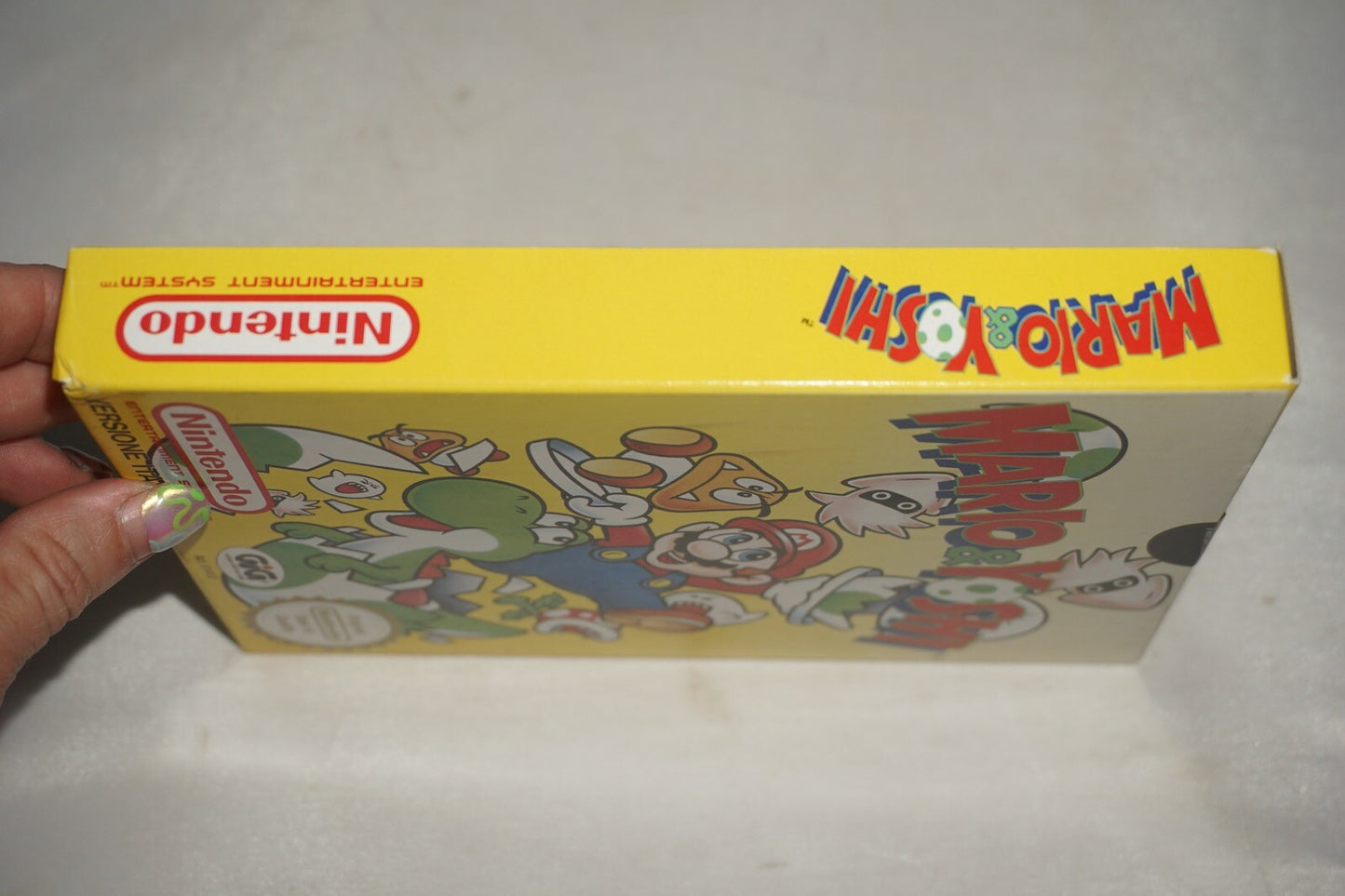 Mario & Yoshi (Nintendo NES) NEW Factory Sealed Italian