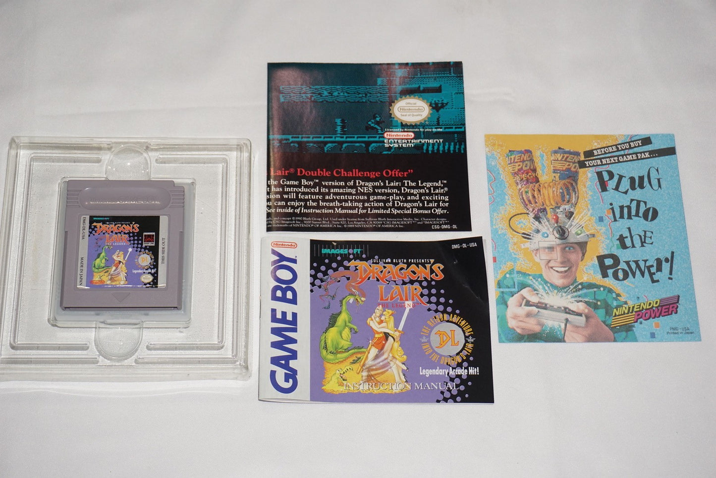 Dragon’s Lair (Nintendo Game Boy Gameboy) Complete in Box w/ Poster CIB
