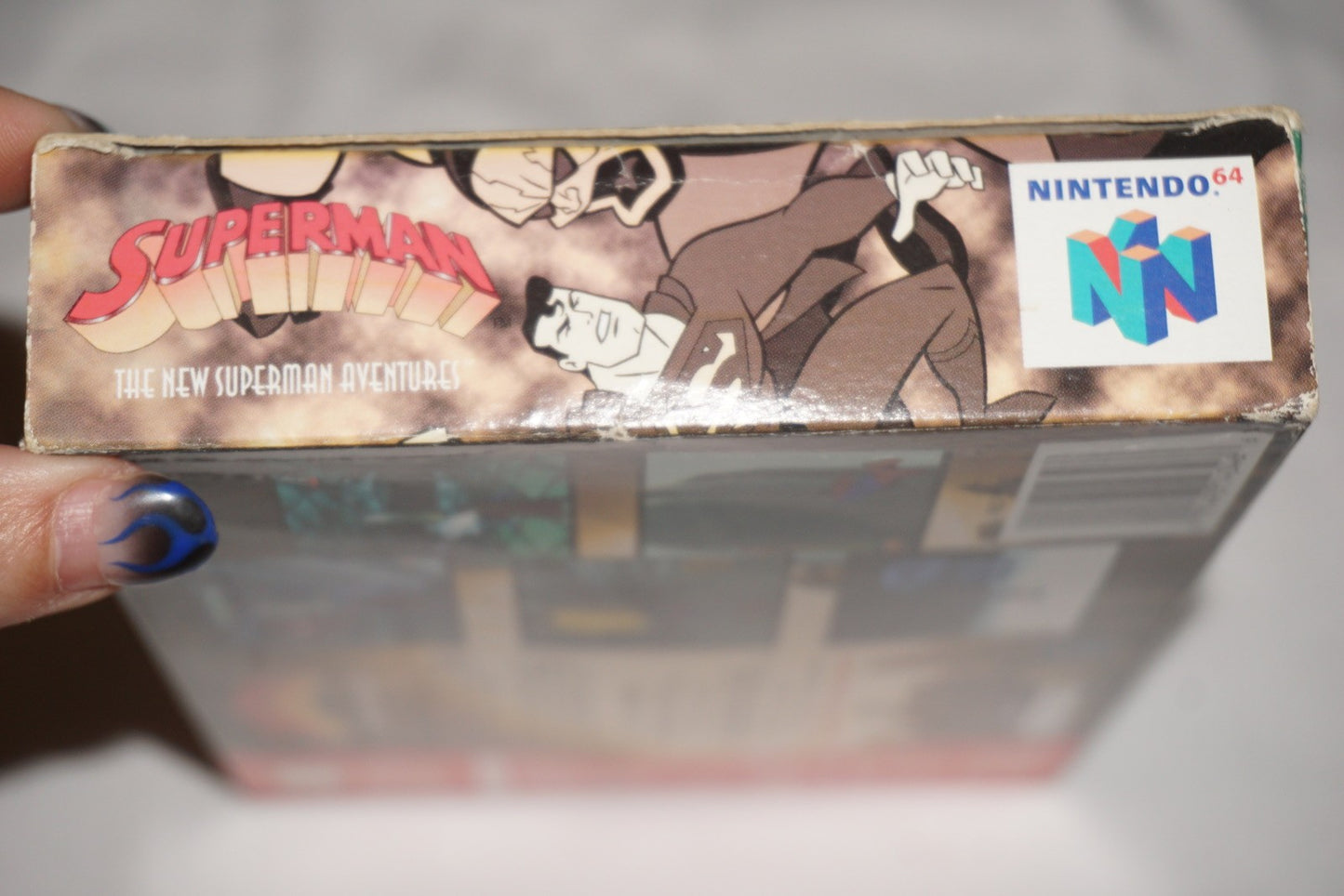 Superman (Nintendo 64 N64) Complete in Box CIB