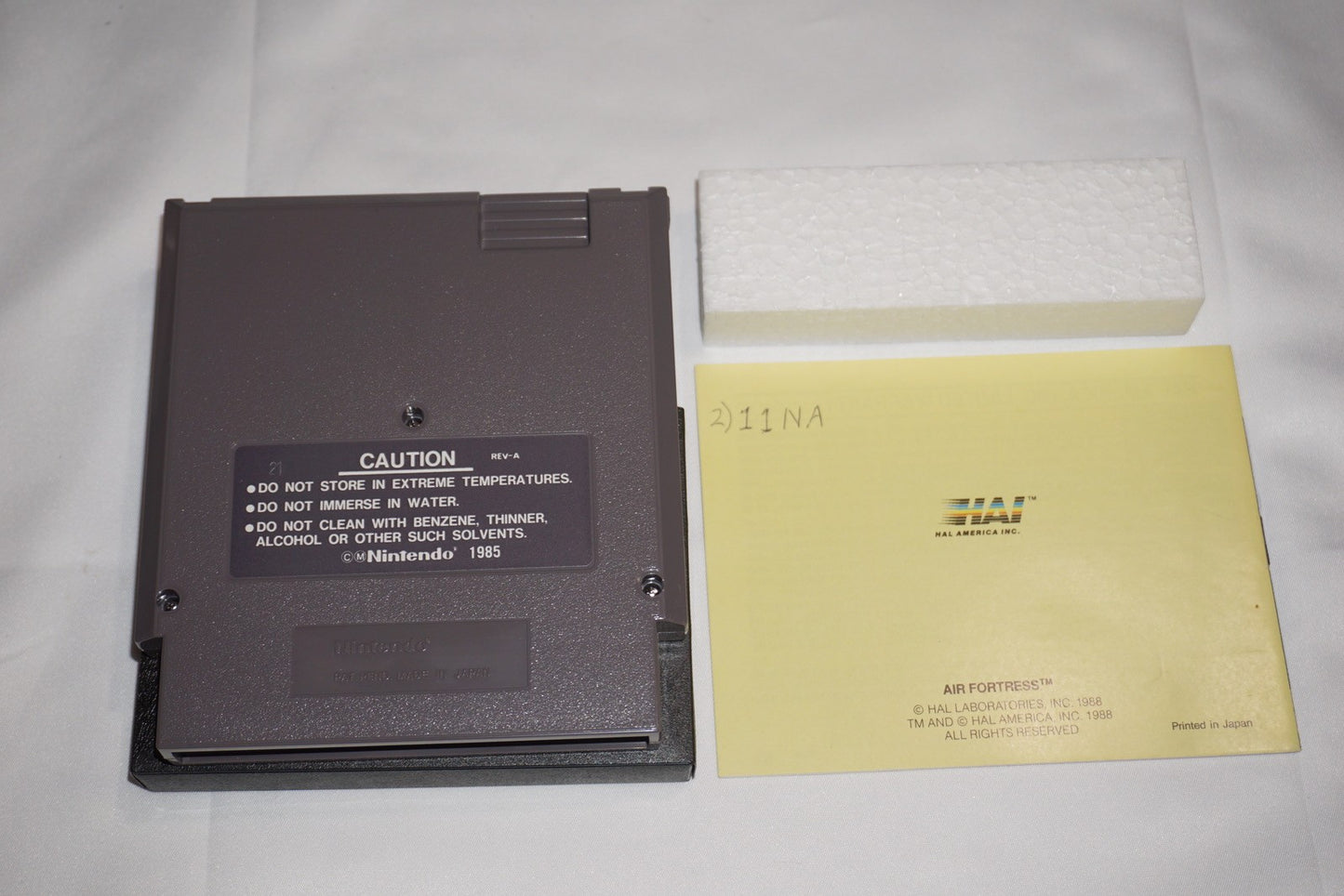 Air Fortress (Nintendo NES) Complete in Box CIB