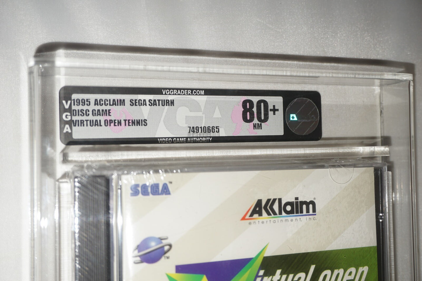 Virtual Open Tennis (Sega Saturn) NEW Sealed VGA 80+