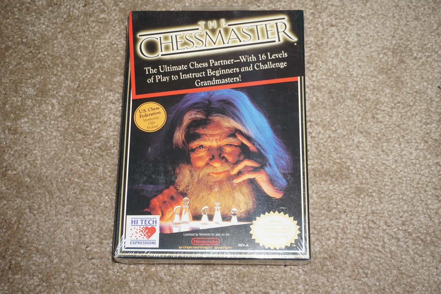 Chessmaster The (Nintendo NES) NEW Factory Sealed