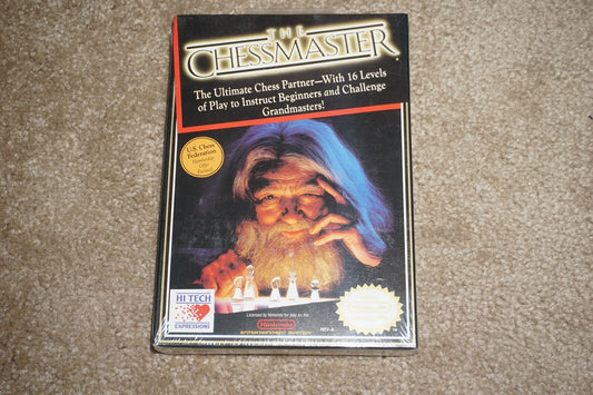 Chessmaster The (Nintendo NES) NEW Factory Sealed