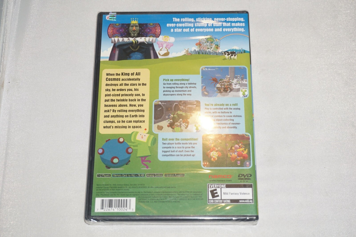 Katamari Damacy (Playstation 2 ps2) NEW Sealed OBI Strip First Print