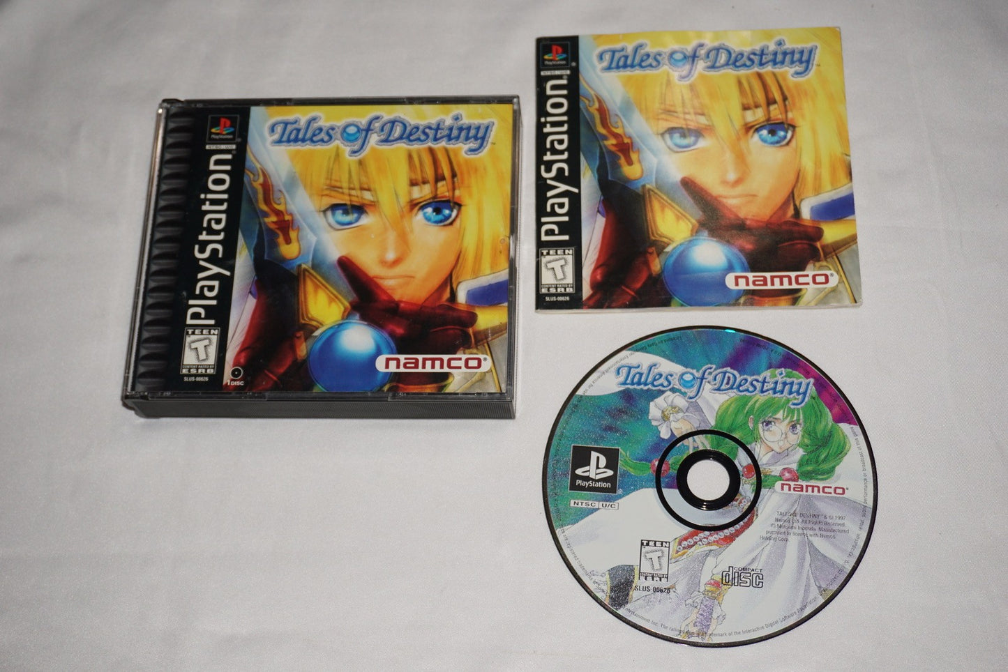 Tales of Destiny 1 (Sony Playstation 1 ps1) Complete