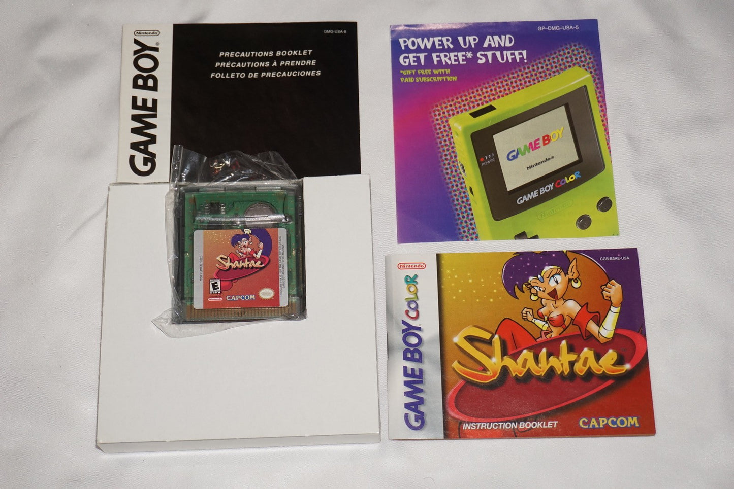Shantae (Nintendo Game Boy Color GameBoy GBC) Complete in Box CIB Tested