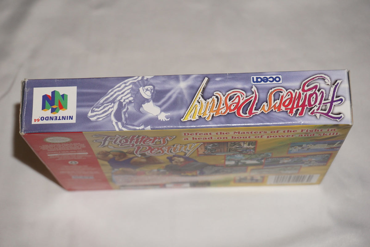 Fighters Destiny 1 (Nintendo 64 N64) Complete in Box CIB