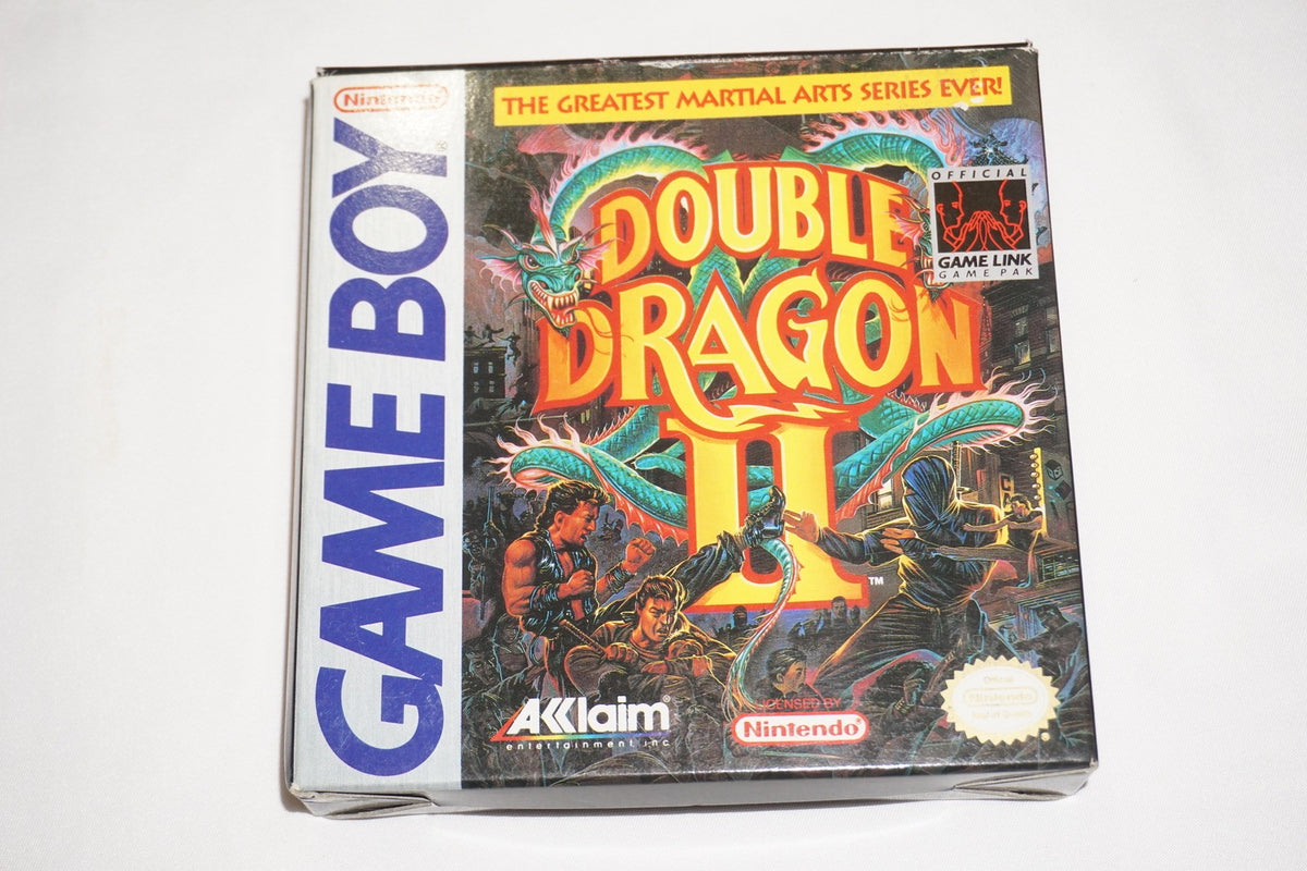 Double Dragon II 2 (Nintendo Game Boy Gameboy) Complete in Box CIB