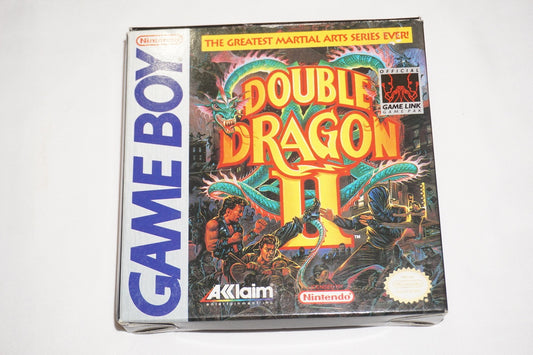 Double Dragon II 2 (Nintendo Game Boy Gameboy) Complete in Box CIB