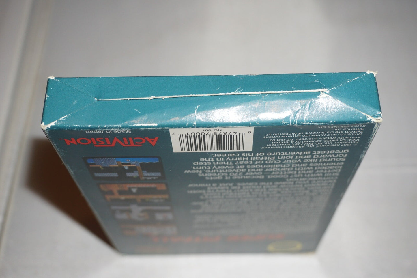 Super Pitfall (Nintendo NES) Complete in Box CIB #2