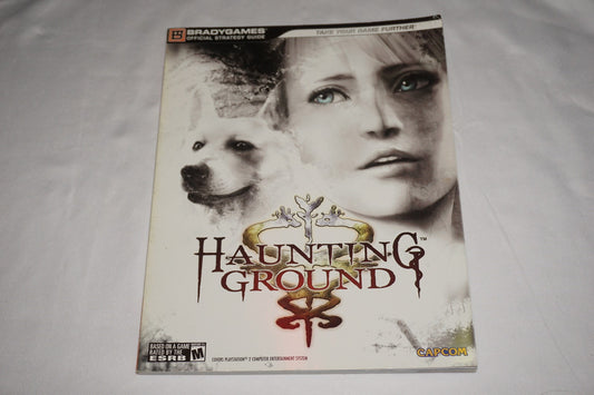 Haunting Ground Official Brady Strategy Guide Playstation 2 ps2