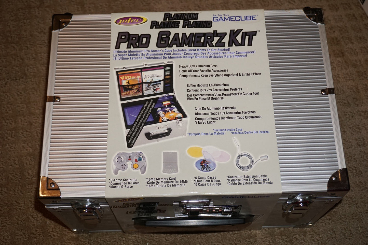 Intec Platinum Pro Gamer'z Kit (Nintendo Gamecube) NEW