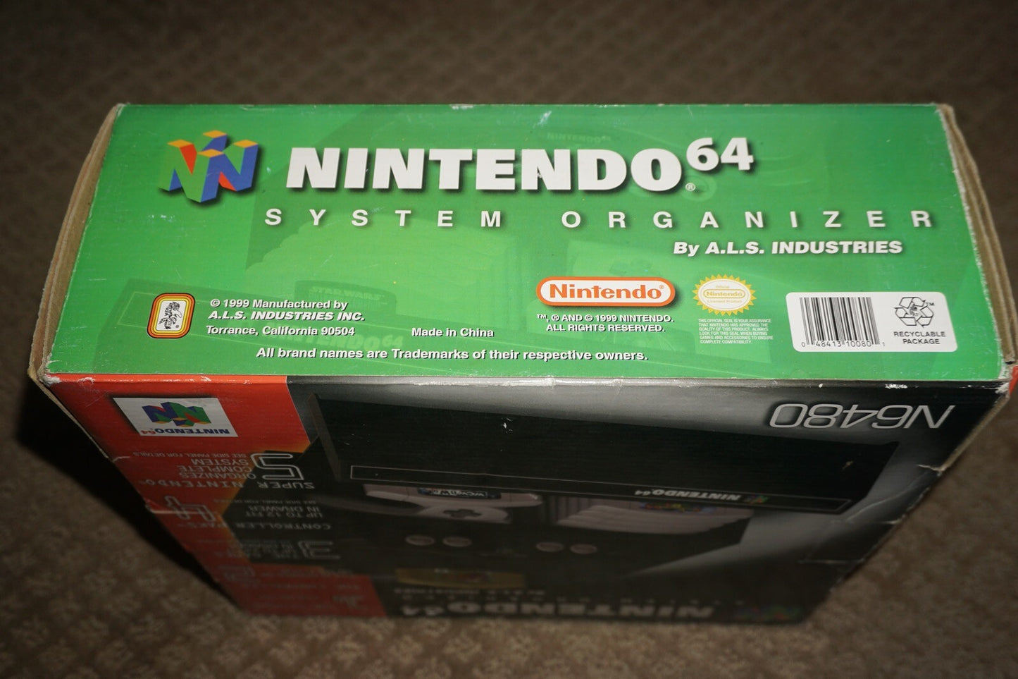 System Organizer N6480 (Nintendo 64 n64) with Box ALS A.L.S