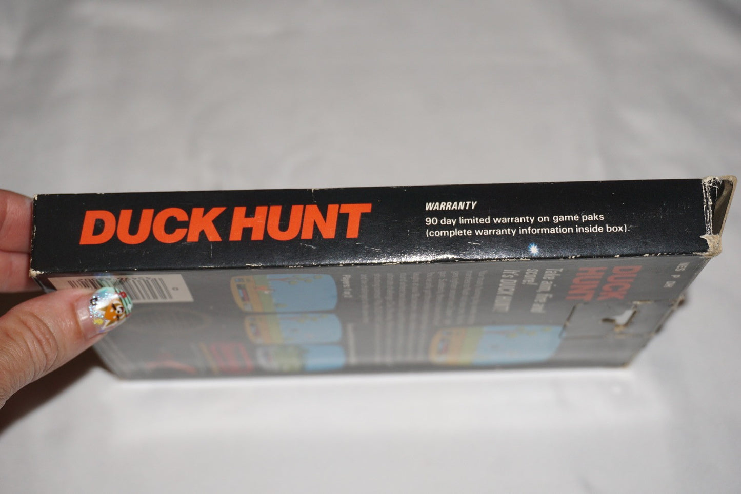 Duck Hunt Hangtab 5 Screw (Nintendo NES) Complete in Box CIB