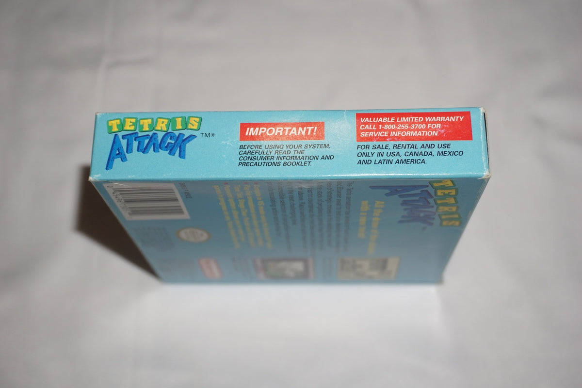 Tetris Attack (Nintendo Game Boy Gameboy) Complete in Box CIB