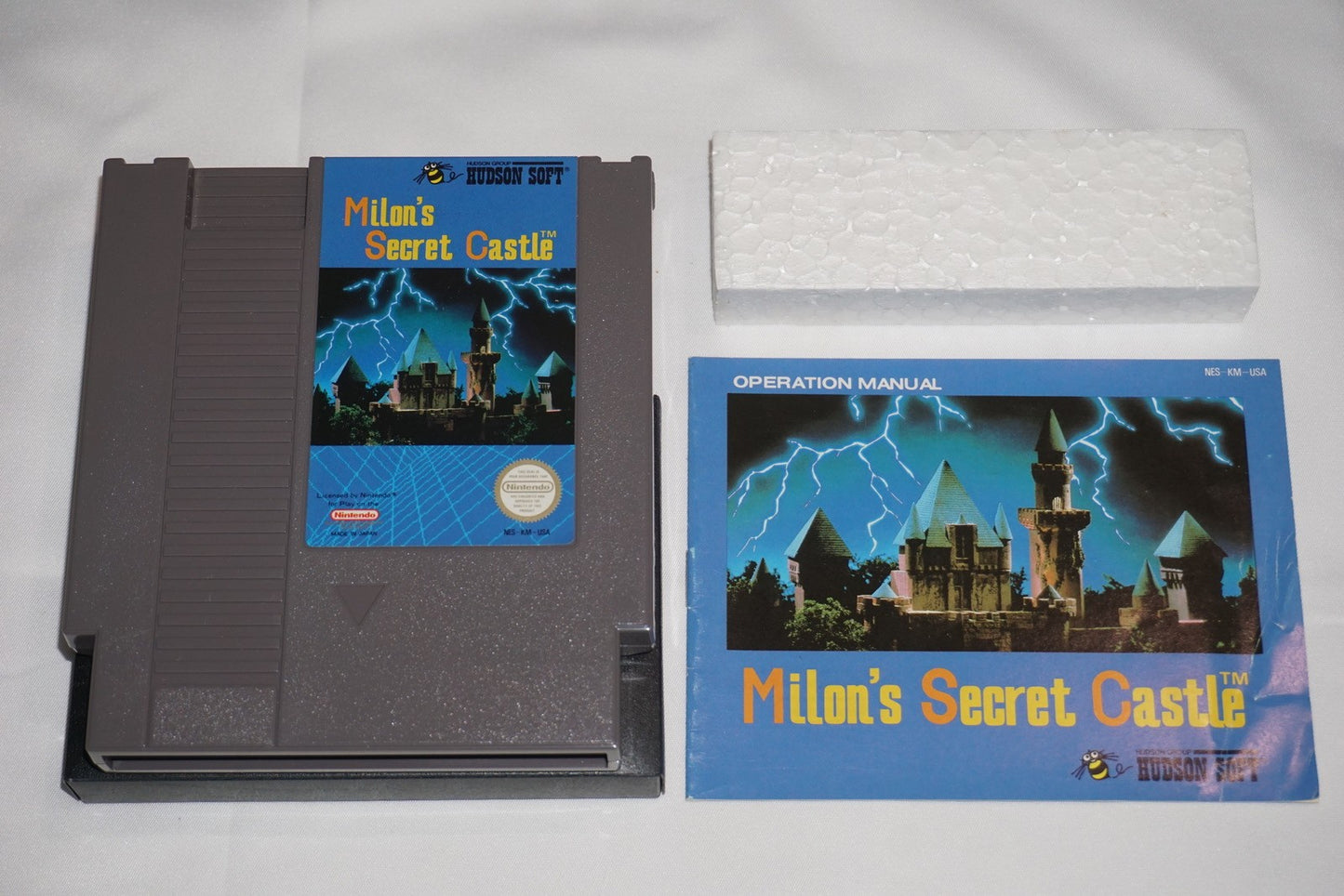 Milon's Secret Castle (Nintendo NES) Complete in Box CIB