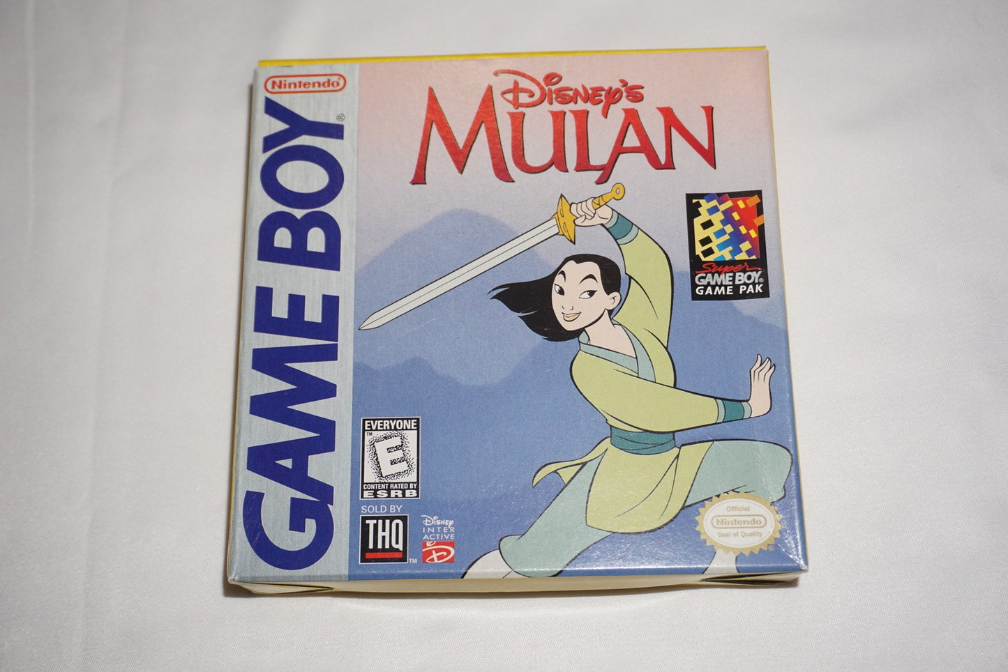 Mulan (Nintendo Game Boy Gameboy) Complete in Box w/ Poster CIB