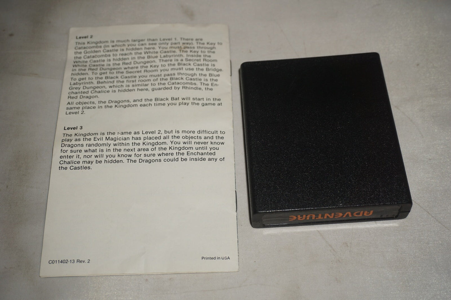 Adventure (Atari 2600) Complete In Box #2