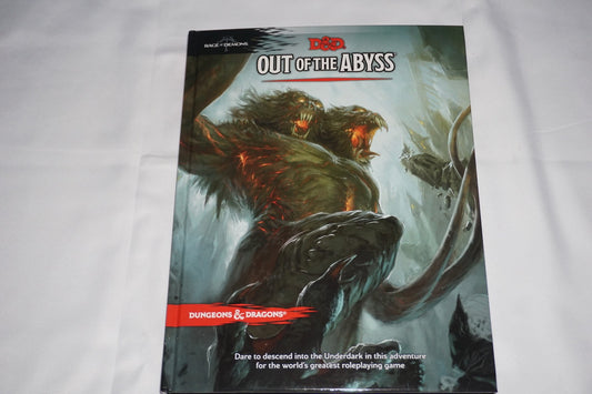 Out Of The Abyss Hardcover Book Dungeons & Dragons D&D NEW