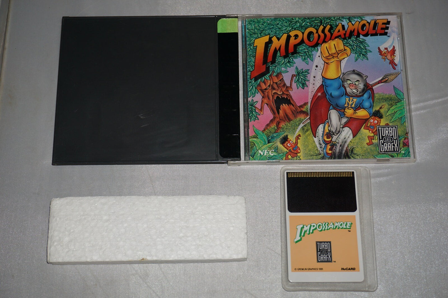 Impossamole (Turbo Grafx 16 tg16) Complete in Box CIB