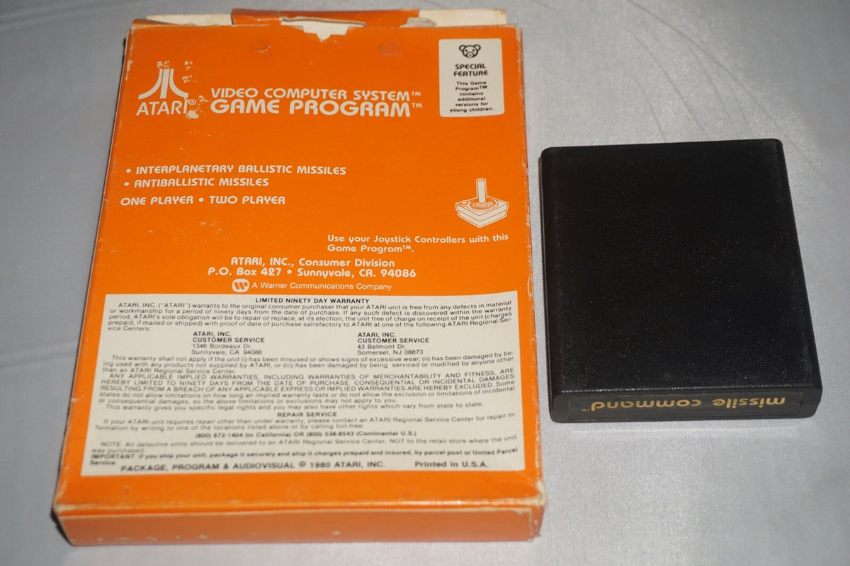 Missile Command (Atari 2600) with Box #6