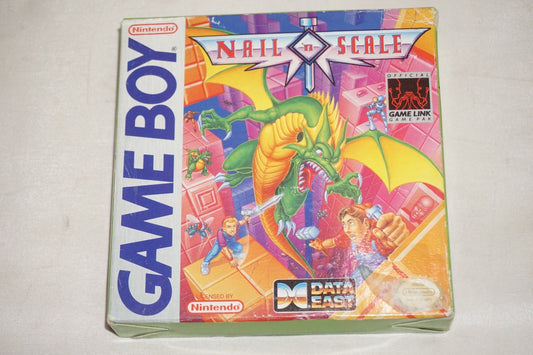 Nail N Scale (Nintendo Gameboy Game Boy GB) Complete w/ Reg Card CIB Authentic
