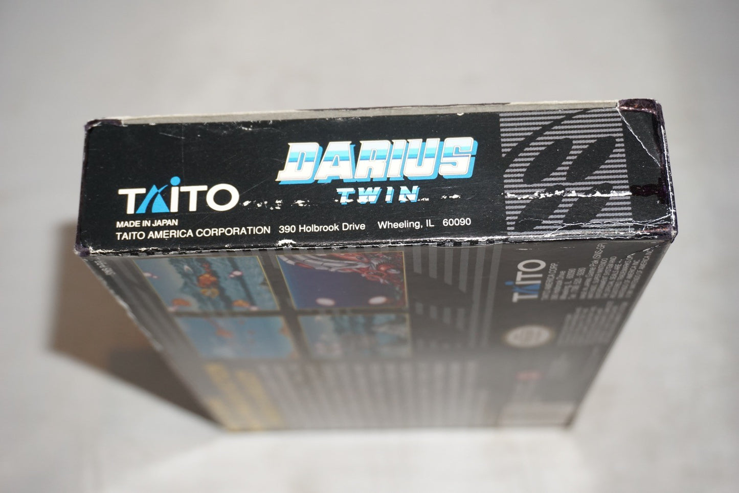 Darius Twin (Super Nintendo SNES) Complete in Box CIB